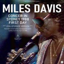 Load image into Gallery viewer, MILES DAVIS / CONCER IN SYDNEY 1988 FIRST DAY / 2024 UPGRADE VERSION (2CDR)
