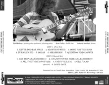 Load image into Gallery viewer, PAT METHENY TRIO / LIVE IN SHANDAKEN 040901 (2CDR)
