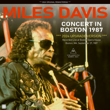 Load image into Gallery viewer, MILES DAVIS / CONCERT IN BOSTON 1987 / 2024 UPGRADE VERSION (2CDR)
