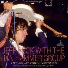 Load image into Gallery viewer, JEFF BECK WITH THE JAN HAMMER GROUP / LIVE AT CAPE COD COLISEUM 1976 (2CDR)
