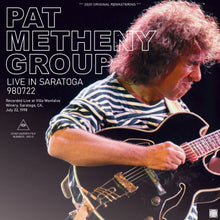 Load image into Gallery viewer, PAT METHENY GROUP / LIVE IN SARATOGA 980722 (2CDR)
