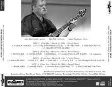 Load image into Gallery viewer, JOHN ABERCROMBIE TRIO / FIRST AND LAST LIVE AT SWEET BASIL 1994 (4CDR)
