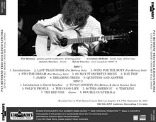 Load image into Gallery viewer, PAT METHENY TRIO WITH DAVID SANCHEZ / LIVE AT WALT DISNEY CONCERT HALL 050924 (2CDR)

