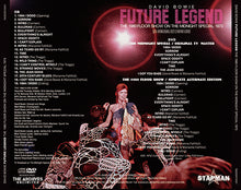 Load image into Gallery viewer, DAVID BOWIE / FUTURE LEGEND - THE 1980 FLOOR SHOW ON THE MIDNIGHT SPECIAL 1973 (CD+DVD)
