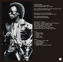 Load image into Gallery viewer, MILES DAVIS / DID KEITH PLAY THE TUNE? / LIVE IN COPENHAGEN 1971
