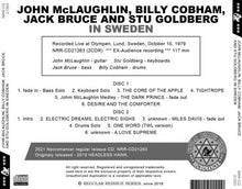 Load image into Gallery viewer, JOHN McLAUGHLIN, BILLY COBHAM, JACK BRUCE AND STU GOLDBERG IN SWEDEN
