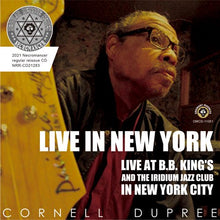 Load image into Gallery viewer, CORNELL DUPREE / LIVE IN NEW YORK 2009 &amp; 2010 (2CDR)
