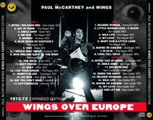Load image into Gallery viewer, PAUL McCARTNEY and WINGS / WINGS OVER EUROPE :1972-73 EXPANDED EDITION (2CD)
