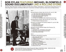 Load image into Gallery viewer, BOB DYLAN / MICHAEL BLOOMFIELD / SOUND DOCUMENTARY : LIKE A ROLLING STONE
