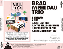 Load image into Gallery viewer, BRAD MEHLDAU TRIO / NICE JAZZ FESTIVAL 2021 (1CDR)
