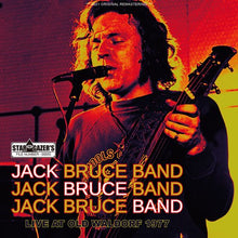 Load image into Gallery viewer, JACK BRUCE BAND / LIVE AT OLD WALDORF 1977 (2CDR)
