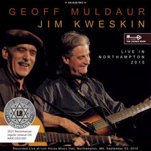 Load image into Gallery viewer, GEOFF MULDAUR &amp; JIM KWESKIN / LIVE IN NORTHAMPTON 2010 (2CDR)
