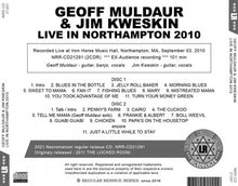 Load image into Gallery viewer, GEOFF MULDAUR &amp; JIM KWESKIN / LIVE IN NORTHAMPTON 2010 (2CDR)
