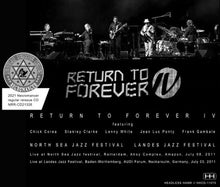 Load image into Gallery viewer, RETURN TO FOREVER / JAZZ FESTIVAL IN 2011 (3CDR)
