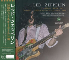 Load image into Gallery viewer, LED ZEPPELIN / STARTING SHOW OF NORTH AMERICAN TOUR AUTUMN 1969 (1CD)
