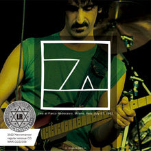 Load image into Gallery viewer, FRANK ZAPPA / LIVE AT PARCO REDECESIO 1982

