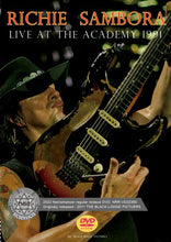 Load image into Gallery viewer, RICHIE SAMBORA / LIVE AT THE ACADEMY 1991 (1DVDR)
