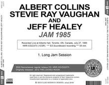 Load image into Gallery viewer, ALBERT COLLINS, STEVIE RAY VAUGHAN AND JEFF HEALEY / JAM 1985 (1CDR)
