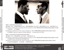 Load image into Gallery viewer, MAX ROACH IN EURO 1966 / QUINTET FEAT. FREDDIE HUBBARD / TRIO FEAT. SONNY ROLLINS (2CDR)
