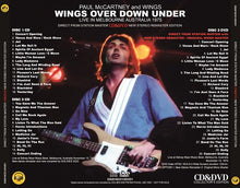 Load image into Gallery viewer, PAUL McCARTNEY &amp; WINGS / WINGS OVER DOWN UNDER : LIVE IN MELBOURNE AUSTRALIA 1975 (2CD+DVD)
