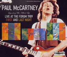 Load image into Gallery viewer, PAUL McCARTNEY / LEGENDARY MIKE MILLARD TAPE / LIVE AT THE FORUM 1989 : FIRST AND LAST NIGHT (4CDR)
