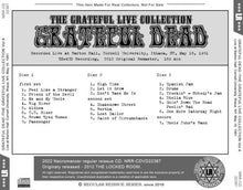 Load image into Gallery viewer, GRATEFUL DEAD / THE GRATEFUL LIVE COLLECTION Vol.4 (3CDR)
