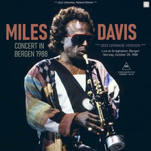 Load image into Gallery viewer, MILES DAVIS / CONCERT IN BERGEN 1988 / 2022 UPGRADE VERSION (2CDR)
