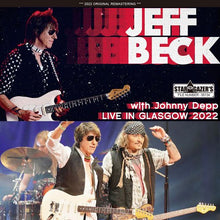 Load image into Gallery viewer, JEFF BECK WITH JOHNNY DEPP / LIVE IN GLASGOW 2022 (2CDR)
