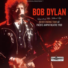 Load image into Gallery viewer, BOB DYLAN / LEGENDARY MIKE MILLARD TAPE / NEVER ENDING TOUR AT PACIFIC AMPHITHEATRE 1988 (1CDR)
