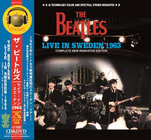 Load image into Gallery viewer, THE BEATLES / LIVE IN SWEDEN 1963 : COMPLETE NEW REMASTER EDITION (1CD+1DVD)
