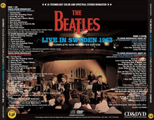 Load image into Gallery viewer, THE BEATLES / LIVE IN SWEDEN 1963 : COMPLETE NEW REMASTER EDITION (1CD+1DVD)
