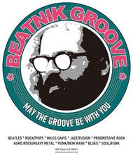 Load image into Gallery viewer, BEATNIK GROOVE オリジナル・ロゴ・Tシャツ / MAY THE GROOVE BE WITH YOU (M,Lサイズ)
