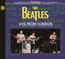 Load image into Gallery viewer, THE BEATLES / LIVE FROM LONDON - POLL WINNERS CONCERTS AND SHINDIG TV SHOW - (1CD+1DVD)
