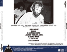 Load image into Gallery viewer, BRAND X / LEGENDARY MIKE MILLARD TAPE / LIVE AT THE ROXY 1979 Vol.2 (1CDR)
