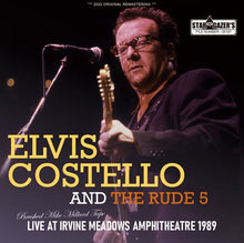 Load image into Gallery viewer, ELVIS COSTELLO &amp; THE RUDE 5 / BRUSHED MIKE MILLARD TAPE / IRVINE MEADOWS AMPHITHEATRE 1989
