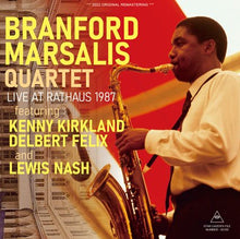 Load image into Gallery viewer, BRANFORD MARSALIS QUARTET / LIVE AT RATHAUS 1987 (1CDR)
