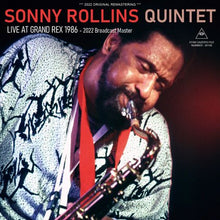 Load image into Gallery viewer, SONNY ROLLINS QUINTET / LIVE AT GRAND REX 1986 - 2022 Broadcast Master (2CDR)
