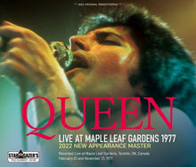 Load image into Gallery viewer, QUEEN / LIVE AT MAPLE LEAF GARDENS 1977 / 2022 NEW APPEARANCE MASTER (3CDR)
