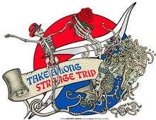 Load image into Gallery viewer, GRATEFUL DEAD / TAKE A LONG STRANGE TRIP Tシャツ (S,M,L,XL）

