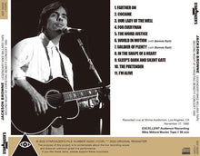 Load image into Gallery viewer, JACKSON BROWNE / LEGENDARY MIKE MILLARD TAPE / SECOND NIGHT AT CHRISTIAC BENEFIT CONCERT 1990 (1CDR)
