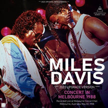 Load image into Gallery viewer, MILES DAVIS / CONCERT IN MELBOURNE 1988 / 2023 UPGRADE VERSION (2CDR)
