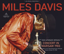 Load image into Gallery viewer, MILES DAVIS / CONCERT IN WARSAW 1983 / 2023 UPGRADE VERSION (2CDR+1DVDR)
