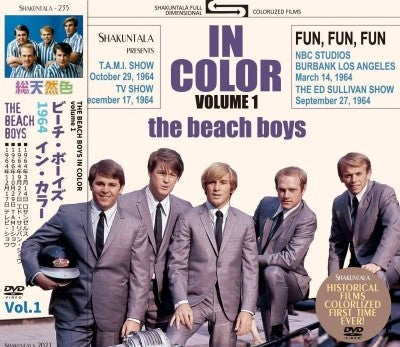 BEACH BOYS / IN COLOR VOLUME 1 DVD