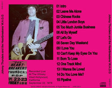 Load image into Gallery viewer, Johnny Thunders and the Heartbreakers / W.A.G.G
