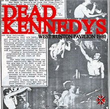 Load image into Gallery viewer, DEAD KENNEDYS / WEST RUNTON PAVILION 1980
