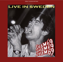 Load image into Gallery viewer, SHAM69 / LIVE IN SWEDEN
