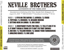 Load image into Gallery viewer, NEVILLE BROTHERS / GATHERING OF THE VIBES 2008

