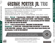 Load image into Gallery viewer, GEORGE PORTER JR. TRIO / IN MAPLE LEAF BAR 2008

