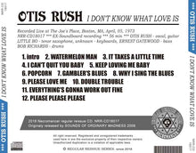 Load image into Gallery viewer, OTIS RUSH / I DON'T KNOW WHAT LOVE IS

