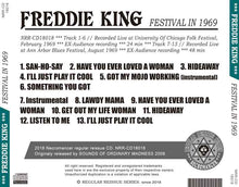 Load image into Gallery viewer, FREDDIE KING / FESTIVAL IN 1969
